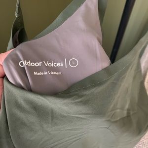 Outdoor Voices Dress Size L Green